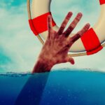 lifebuoy, hand, lake-4148444.jpg